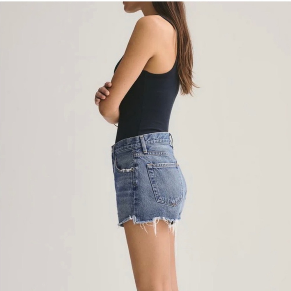 AGOLDE Parker Vintage Cutoff Denim Shorts - Excellent Pre-Loved Condition, 30 - Picture 3 of 16